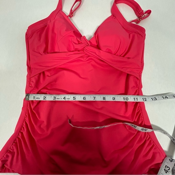 Tommy Bahama Pink Swimwear Tankini Top - Picture 11 of 13